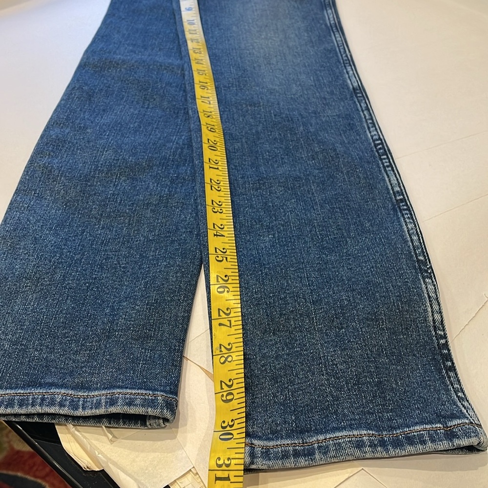 “Madewell Dark Wash Stovepipe Slim Jeans | Women’s 27 | NWT Midrise inseam 31" - Picture 17 of 17